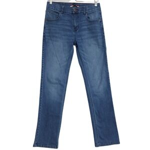 Tommy‎ Hilfiger Jeans Straight Leg Kids 18 Blue Classic Casual Denim Pants Daily